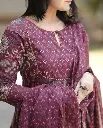 Anarkali Kurta and Pant Set with Dupatta